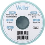 Weller WSW SAC M1 spajkalna žica\, neosvinčena tuljava Sn3\,0Ag0\,5Cu 500 g 0.5 mm, (20428516) | Shoptok.si