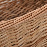  Košara za drva za ogrjev s ručkama 88x57x34 cm od prirodne vrbe | shoptok.hr