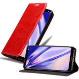 Cadorabo Ohišje, združljivo z Nokia 8.1 v rdeče jabolko - Zaščitni ovitek z magnetnim zapiranjem, stoječo funkcijo in režo za kartice, (20560886) | Shoptok.si