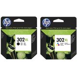 HP Komplet kartuš nr.302XL (BK + CMY), original Cene