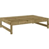 vidaXL Vrtni stolček za noge 120x80 cm impregnirana borovina, (20971398) | Shoptok.si