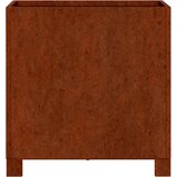  Sadilice s nogama 2 kom boja hrđe 40x40x40 cm od čelika COR-TEN | shoptok.hr