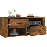 TV ormarić boja dimljenog hrasta 100x35x40 cm konstruirano drvo | shoptok.hr