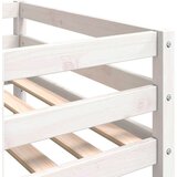 vidaXL Otroški posteljni okvir bel 80x200 cm trdna borovina | Shoptok.si