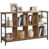 Songmics Knjižna omara 8 predelkov 80x33x149 cm rjava, (5000250382) Cene