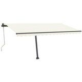  Prostostoječa avtomatska tenda 450x300 cm krem, (20728601) | Shoptok.si