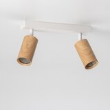  Brilagi - Spot svetlo SELE 2xGU10/30W/230V bela/dekor hrasta | Eponuda.com
