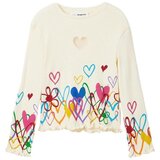 Desigual Majice z dolgimi rokavi - Bež | Shoptok.si