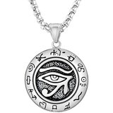 Ogrlica Eye - Srebrna KP33485 | shoptok.hr