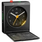 BC 05 B Quartz Foldable Alarm Clock Black