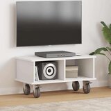 TV stojalo Bela 68,5 x 35 x 35 cm Konstruiran les, (5000132680) | Shoptok.si