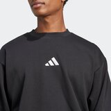 Adidas Sportska sweater majica 'FEELCOZY' crna / bijela | shoptok.hr