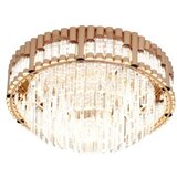 Brilagi LED prigušiva plafonska svetiljka CROWN LED/41W/230V prečnik 48 cm u zlatnoj boji + daljinski upravljač | Eponuda.com