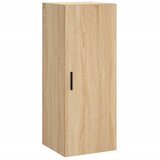  Visoka komoda hrasta sonome 34,5x34x180cm od konstruiranog drva | shoptok.hr
