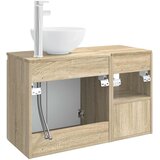  Set namještaja za kupaonicu 2 kom. Hrast sonoma Smeđa 49,5 x 41 x 80 cm | shoptok.hr