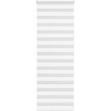 vidaXL Zebra senčilo bela 75x200 cm tkanina širina 70,9cm poliester Cene