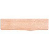 Stenska polica svetlo rjava 40x10x2 cm trdna hrastovina, (20915356) | Shoptok.si