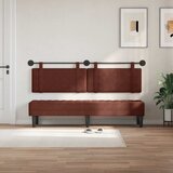  Viseće uzglavlje kreveta Sjajno smeđa Antikni PU 190 x 55 x 5 cm | Shoptok.si
