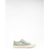 Nelli Blu platnena obutev zelena | Shoptok.si