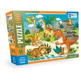  Puzzle 100 pcs dinosaurs bf318 ( 108/23180 ) Cene