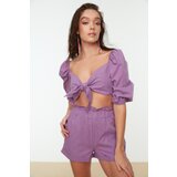 Trendyol Ženski top detalj na donjoj strani bijela | roza | Fuksija | ePonuda.com