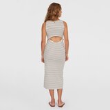 O'neill Jess Midi Rib Dress white yarn dye stripe | Shoptok.si
