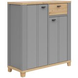 Hom`in omara za čevlje siva, hrast artisan | Shoptok.si
