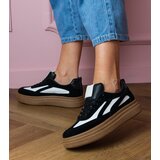 D/CEO marka niezdefiniowana Black sneakers on a thick sole Kamela | Shoptok.si