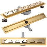 REA Bath REA LINEARNI ODVOD GREEK PRO MIRROR GOLD 60 | shoptok.hr