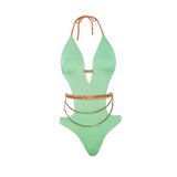 DEVI COLLECTION Ženski jednodelni kupaći kostim Moly menta | Eponuda.com