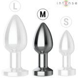 Intense Vibracijski Analni Čep Metal Medium | Shoptok.si