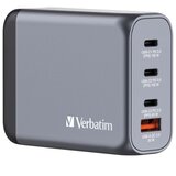  PUNJAČ ZA MOBILNE UREĐAJE ZIDNI 2XUSB-C/PD 100W/1XUSB-A QC 3.0 (EU/UK/US) VERBATIM 32202 | shoptok.hr
