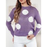 DStreet Sweter damski POLKAVO fioletowy | shoptok.hr