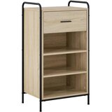  Ormar za cipele 51 x 36 5 x 93 cm Konstruirano drvo - Hrast sonoma 51 x 36 5 x 93 cm 1 ladica i 3 police | shoptok.hr