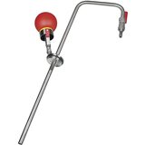  Črpalka za topila, iz nerjavnega jekla, upravljanje z roko, z iztočnim lokom, 10 l/min | Shoptok.si