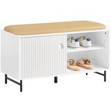 SoBuy predsoba za čevlje v beli barvi v minimalističnem slogu, (20814944) | Shoptok.si