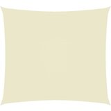 vidaXL Senčno jadro oksford blago pravokotno 3,5x4,5 m krem Cene