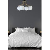 Opviq roma 4 Lü siyah beyaz Camlı avize blackwhite chandelier | Eponuda.com