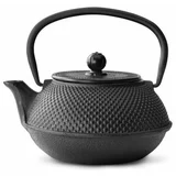 Bredemeijer Crni čajnik od lijevanog željeza s cjediljkom za rastresiti čaj Jang, 800 ml