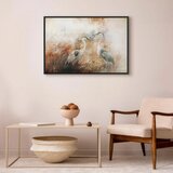  Slika - Herons on the Hunt (1 Part) Wide 120x80 U crnom drvenom okviru | shoptok.hr