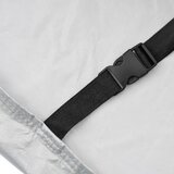  Navlaka za pola automobila s kukama srebrna XL PEVA | shoptok.hr