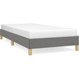 The Living Store Posteljni okvir temno siv 100x200 cm blago - Posteljni Okvir, (21526791) | Shoptok.si