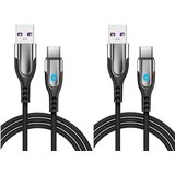 INF 2 paketa Type-C v kabel USB 3,1 A hitro polnjenje/sinhronizacija podatkov 1 m Black, (21262018) | Shoptok.si