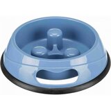 Trixie Posoda Slow feed plastična 0,9 l fi23 cm bela ali modra | Shoptok.si