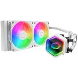 Cooler Master Komplet za tekočinsko hlajenje AIO Liquid Liquid 240 Core II, 240mm, ARGB, bel | Shoptok.si