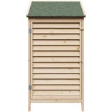  Vrtna Šupa Prirodna 59 x 56 x 113,5 cm Čvrsto drvo jele | shoptok.hr