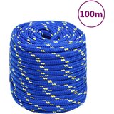 vidaXL Vrv za čoln moder 18 mm 500 m polipropilen Cene