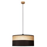 Visilica na sajli ALBA 1xE27/15W/230V Ø 45 cm crna/braon | Eponuda.com