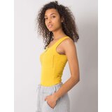 Fashion Hunters Yellow striped top | ePonuda.com