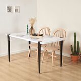 Woody Fashion Eurotas - WhiteBlack WhiteBlack Dining Table Cene